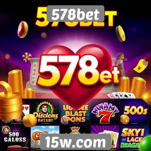 Plataforma 578bet apresenta jogos de cassino diversificados